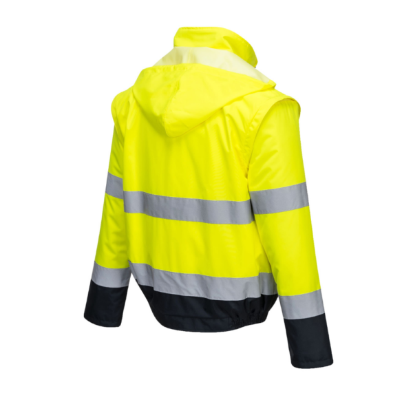 Hi-Vis 2 az 1-ben kontrasztos Essential Lite bomber kabát