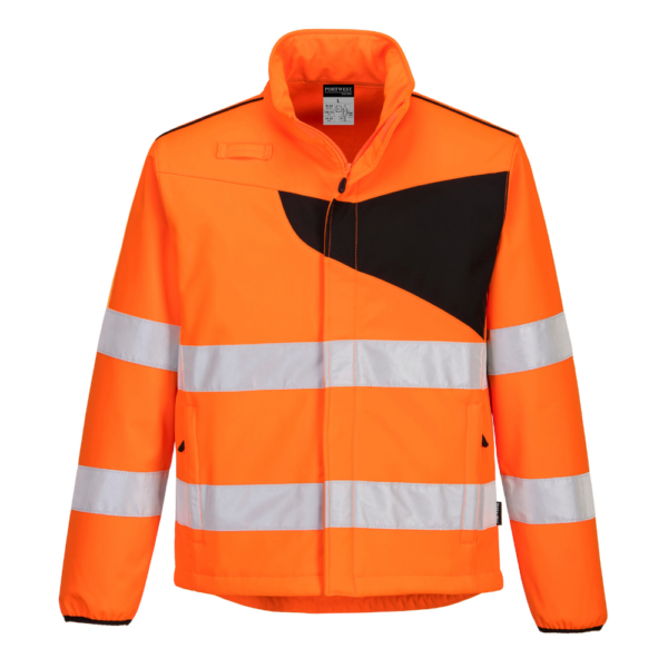 PW2 Hi-Vis Softshell (2L) narancs-fekete