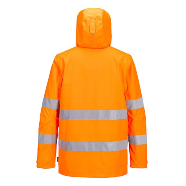 PW265 - PW2 Hi-Vis esőkabát narancs-fekete