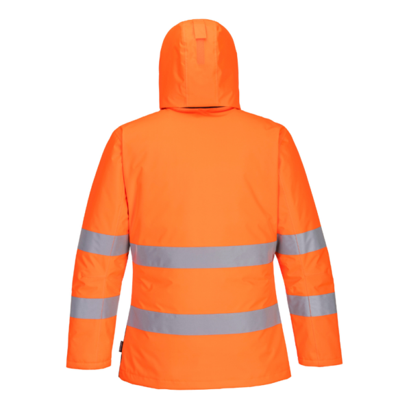 PW261 - PW2 Hi-Vis télikabát Narancs/Fekete