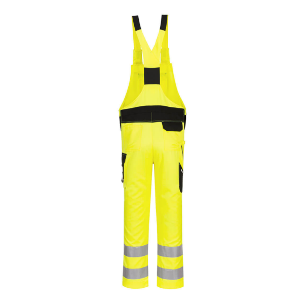 PW244 - PW2 Hi-Vis kantáros nadrág Sárga/Fekete